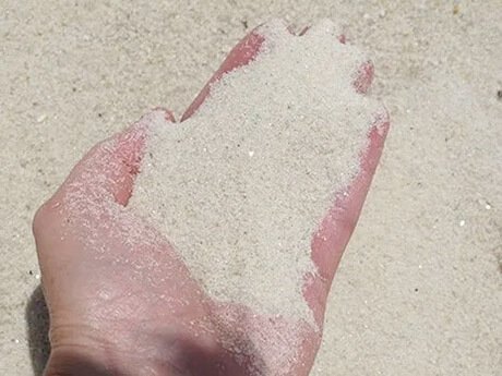 White-wash Mortar Sand material