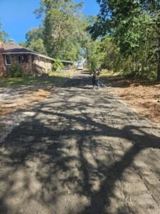 Gravel driveway repair in Aiken SC